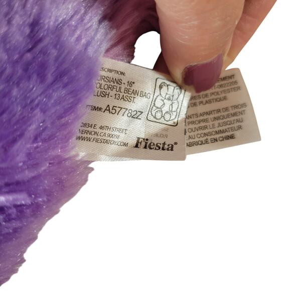 Lot 3 Long Tail Plush Cat and Red Panda Stuffed Animals 16" Multicolor Plushie - Picture 10 of 16